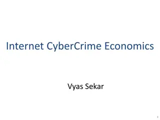Internet Cybercrime Economics