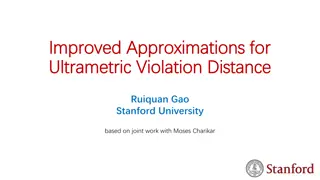 Improved Approximations for Ultrametric Violation Distance