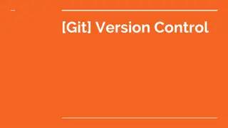 Git Version Control for Effective Software Development