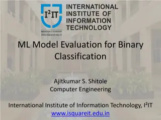 Model Evaluation in Binary Classification