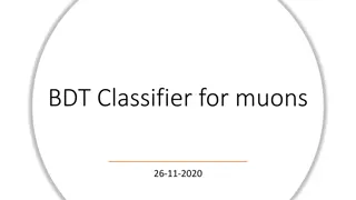 Boosted Decision Tree Classifier for Muon Hits