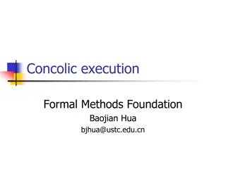 Concolic Execution in Program Validation