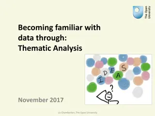 Thematic Analysis: A Comprehensive Guide