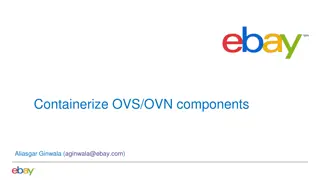 Containerize OVS/OVN Components for Easy Management