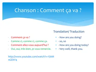 French Greetings and Practices