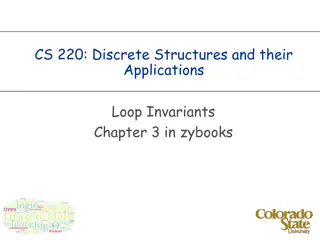 Verifying Program Correctness: Loop Invariants and Contracts