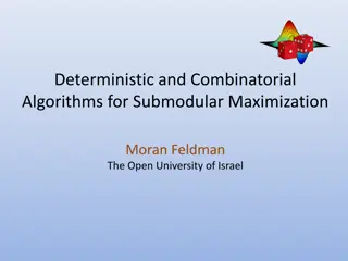 Deterministic and Combinatorial Algorithms for Submodular Maximization