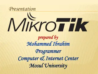 MikroTik RouterOS: A Closer Look at Features and Licensing