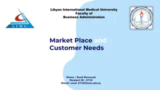 Online Marketplaces and Customer Needs Analysis