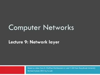 Network Layer Addressing and Protocol Details