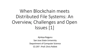 Decentralized File Systems: IPFS, SWARM, and Blockchain Integration