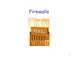 Firewalls in Network Security
