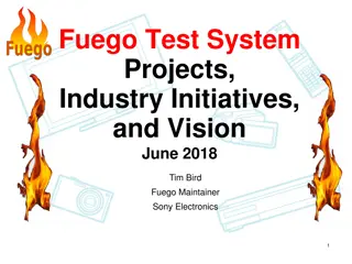 Overview of Fuego Test System Projects and Initiatives