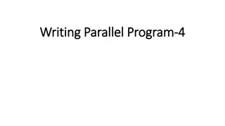 Parallel Programming Concepts