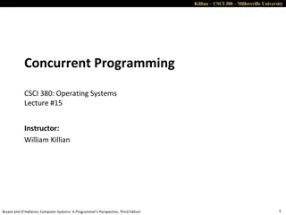 Concurrent Programming Challenges and Solutions at Millersville University