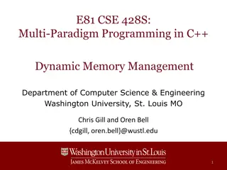 Dynamic Memory Management in C++: Smart Pointers and Memory Allocation