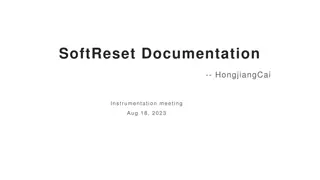 SoftReset Documentation Details