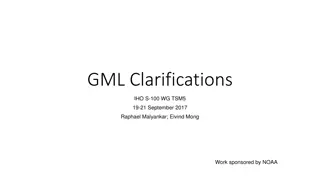GML Clarifications and Modifications Overview