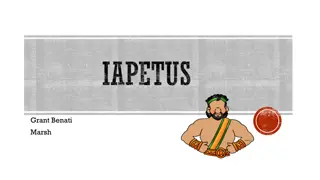 Iapetus: Titan God of Mortality and Golden Age Reign