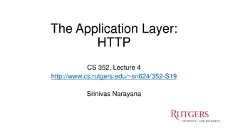 HTTP and DNS Protocols in Networking