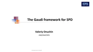 The Gaudi Framework