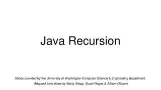 Java Recursion: Fundamentals and Examples