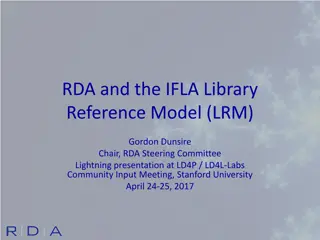 RDA and LRM Consolidation for Linked Data Implementation