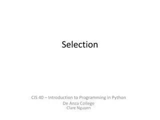Introduction to Boolean Logic and Operators in Python