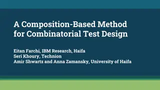 Composition-Based Combinatorial Test Design Method