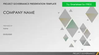 Effective Project Governance Presentation Template & Overview