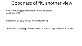 Goodness of Fit in Statistics: Calibration and Refinement