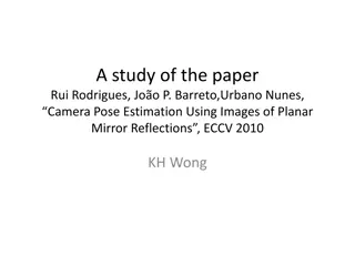 Mirror Reflections in Camera Pose Estimation - Insights from ECCV 2010 Study
