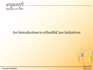 An Introduction to eHealthCare Initiatives by Argusoft