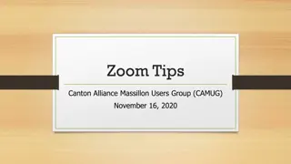Zoom Tips: Downloading, Account Creation, and Meeting Joining Instructions