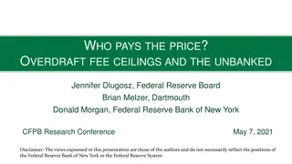 Overdraft Fee Ceilings and Financial Inclusion Insights