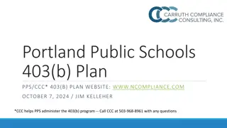 403(b) Retirement Savings Plan Overview