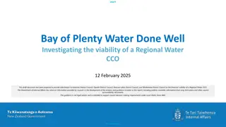 Investigating Viability of Regional Water CCO