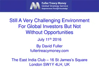 Insights into Global Investing Environment After Brexit
