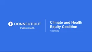 Climate and Health Equity Coalition Symposium Updates