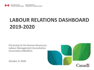 Labour Relations Dashboard 2019-2020 Overview