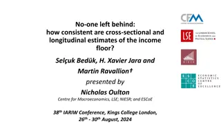 Income Floor Estimates for UK Households 1991-2021: Cross-sectional vs Longitudinal Methods