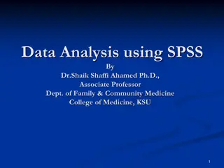 Effortless Data Analysis with SPSS: A Comprehensive Guide
