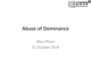 Abuse of Dominance in Markets