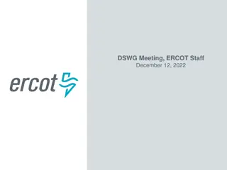 DSWG Meeting and Retail Demand Response Survey Overview