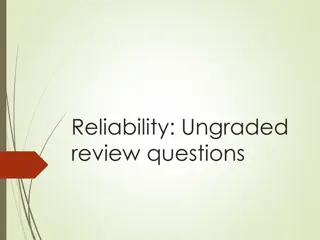 Reliability in Testing: Review Questions Answered