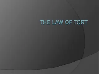 Tort Law: Definition, Categories, and Evolution
