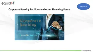 Corporate Banking Facilities and Financing Forms