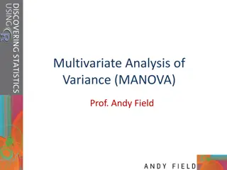 Advanced Insights into Multivariate Analysis of Variance (MANOVA)
