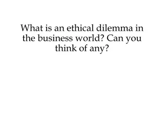 Ethical Dilemmas and Normative Approaches in Business Ethics