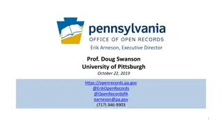 Accessing Government Records Under the Right-to-Know Law